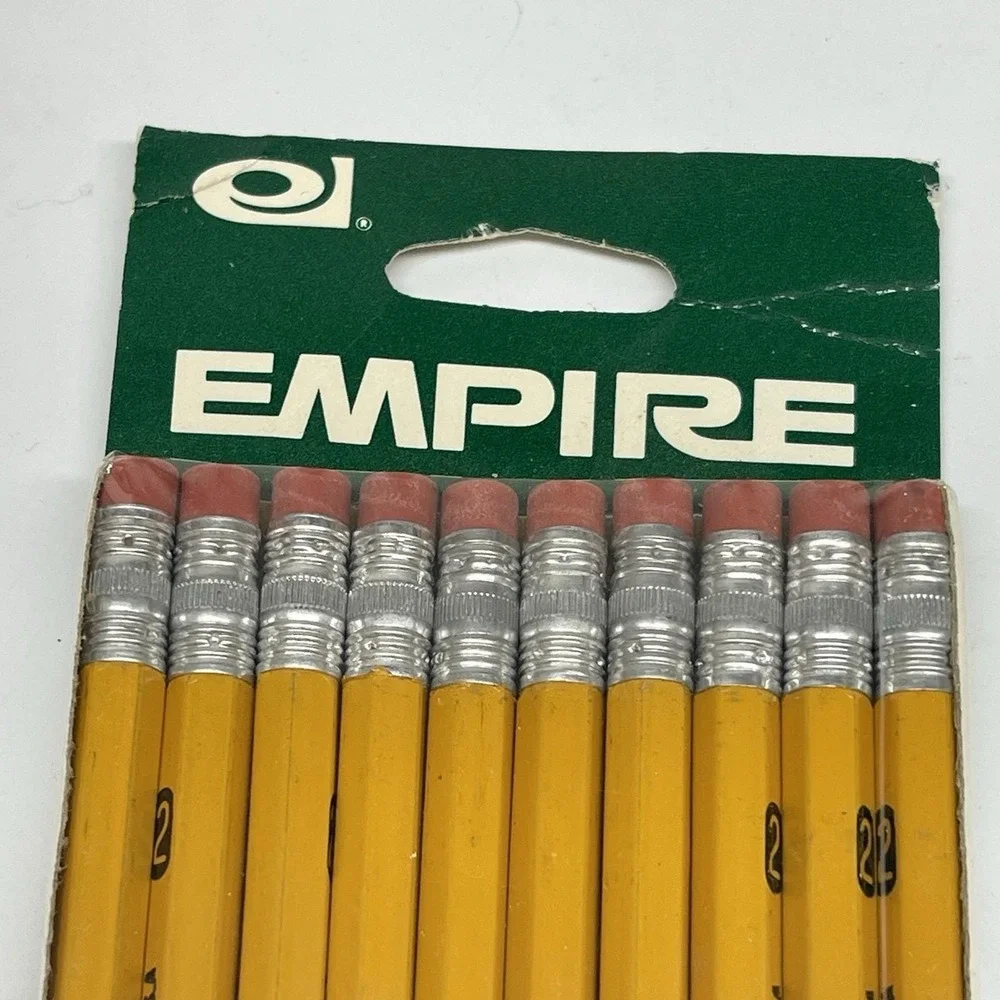 Vintage Empire Berol USA 10 Pack No.2 Medium Non Toxic Pencils Put It in Writing